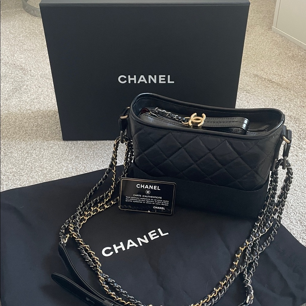 💯AUTHENTIC - CHANEL Small Gabrielle Hobo Bag